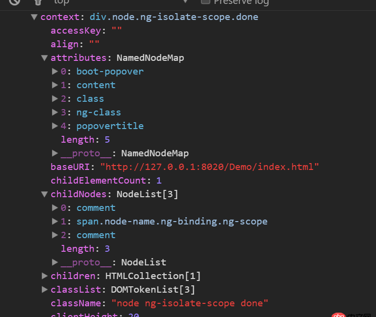 angular.js - angular的directive中link中element如何解決，is not a function？
