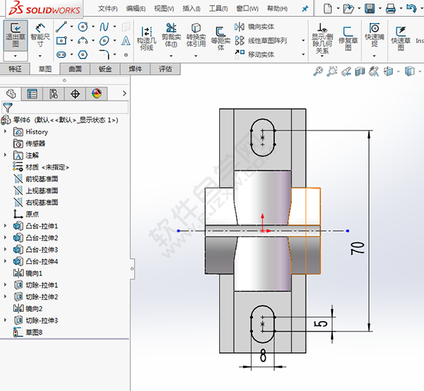 solidworks對(duì)稱拉伸的重要性