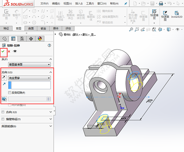 solidworks對(duì)稱拉伸的重要性