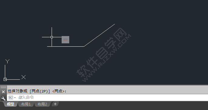 cad的斜線怎么水平約束成直線