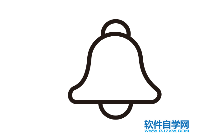 CorelDRAW2020畫一個(gè)小鈴鐺圖標(biāo)