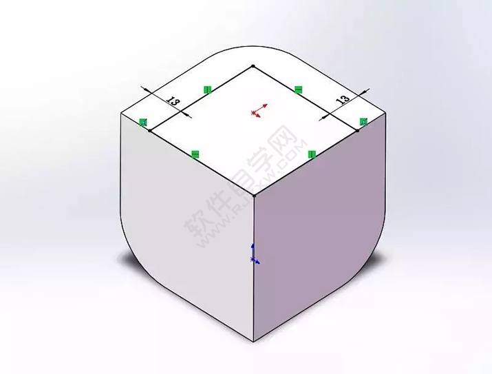 SolidWorks建模3D13-H01拉伸、圓角、倒角、基準(zhǔn)軸、鏡像
