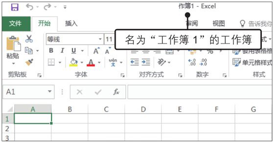 Excel工作簿、工作表和單元格的概念與關系