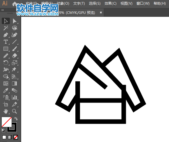 家居服標(biāo)識用ai設(shè)計的方法