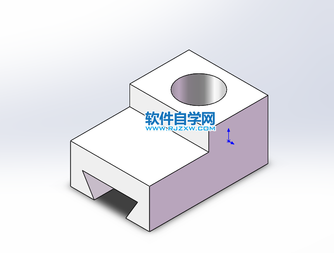 用SolidWorks進(jìn)行實(shí)體建模三個特征完成