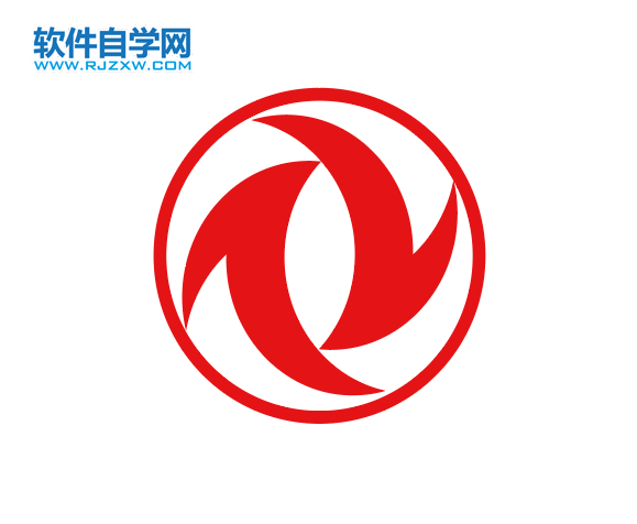 ai怎么設(shè)計(jì)東風(fēng)汽車圖標(biāo)