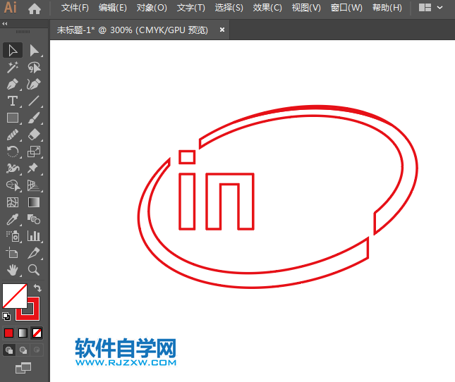 ai怎么設(shè)計因特爾圖標(biāo)