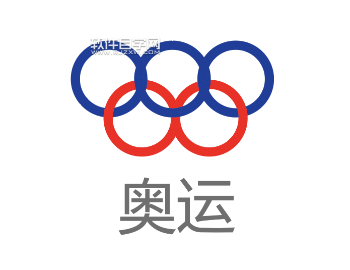 如何用ai軟件畫一個(gè)五環(huán)圖標(biāo)