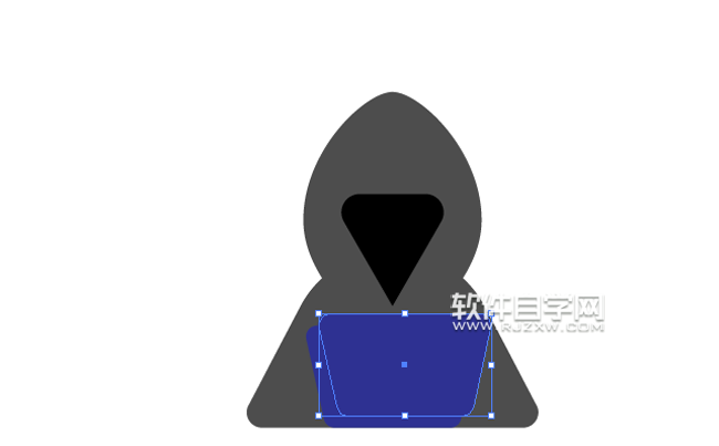 AI怎么設(shè)計(jì)黑客人物圖案