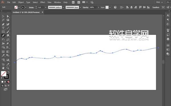 AI怎么設(shè)計(jì)夕陽西下的插畫