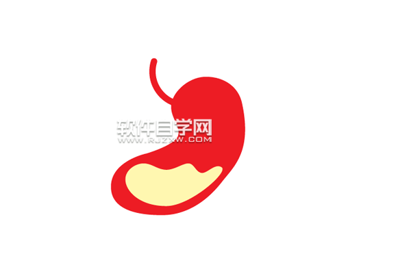 ai怎么畫胃圖標(biāo)