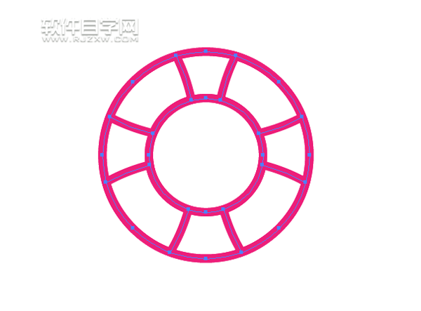 AI如何畫一個(gè)游泳圈