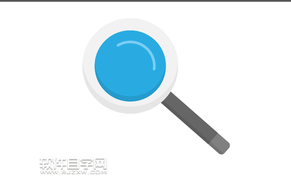 AI怎么畫放大鏡標(biāo)識(shí)
