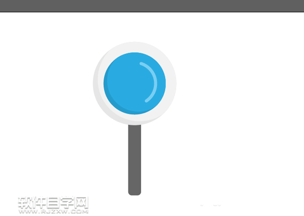 AI怎么畫放大鏡標(biāo)識(shí)