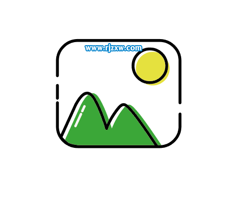 可愛卡通的照片APP圖標(biāo)怎么用AI設(shè)計