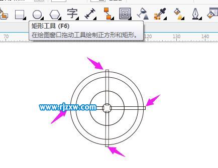 CDR怎么做雷達(dá)圖標(biāo)的實(shí)例教程