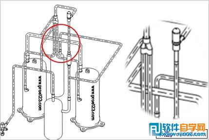 Proe工程圖管道中心線顯示配置選項(xiàng)