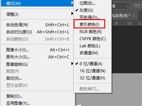 ps索引顏色模式如何使用詳細(xì)介紹