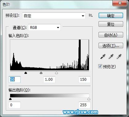 PS制作黑白效果的網(wǎng)紋人像圖片