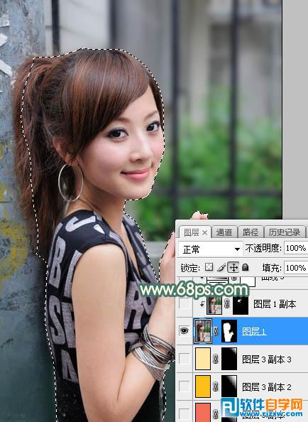 photoshop暖色調 圖片