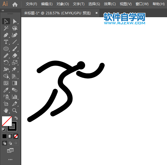 ai制作田徑標(biāo)識的方法與步驟