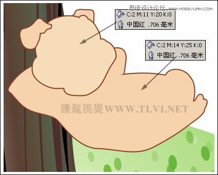 CorelDRAWX7設(shè)計(jì)可愛(ài)的泡泡豬