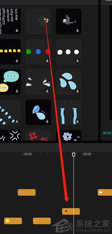 剪映Windows專業電腦版怎么制作烏鴉飛過頭頂效果?剪映無語特效制作方法