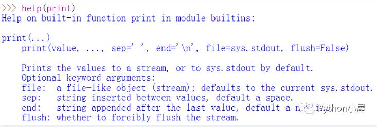 python print()函數(shù)的end參數(shù)和sep參數(shù)的用法說明