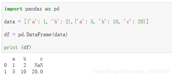 python學習之panda數據分析核心支持庫