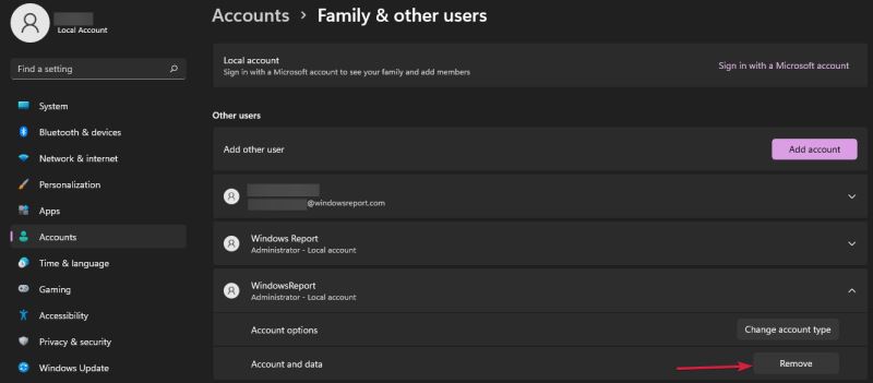如何在Win11系統(tǒng)上刪除本地用戶？Win11刪除本地用戶教程方法