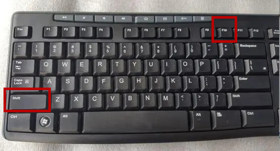 Win10鼠標失靈可以用鍵盤打開右鍵菜單欄嗎?