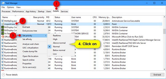 怎么在Windows10中為應(yīng)用程序設(shè)置CPU進(jìn)程優(yōu)先級Windows？