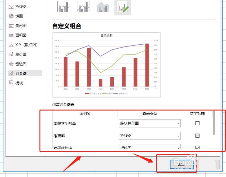 如何使用wps表格制作雙軸坐標圖