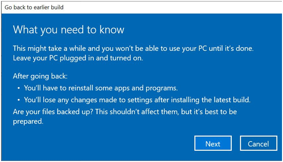 如何卸載Win10 20H2版本,并降級到以前的版本?