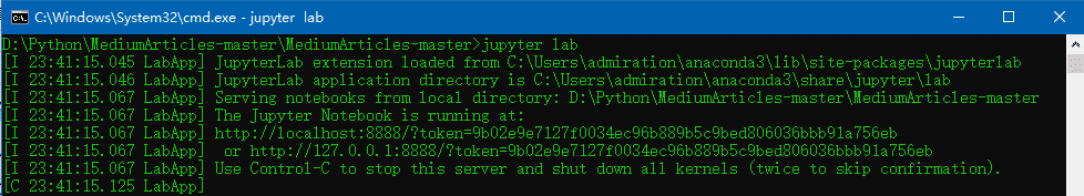 Python使用jupyter notebook查看ipynb文件過(guò)程解析