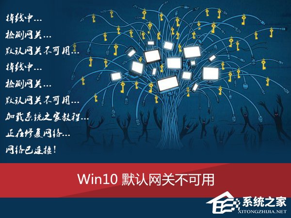 Win10網絡診斷后提示“默認網關不可用”的問題怎么解決？