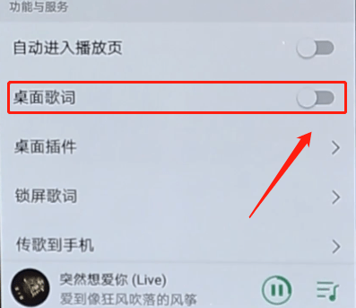 QQ音樂怎么解鎖桌面歌詞？解鎖桌面歌詞的操作步驟分享