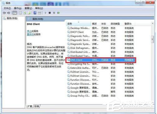 Win7系統(tǒng)DNS服務(wù)器未響應(yīng)怎么解決？