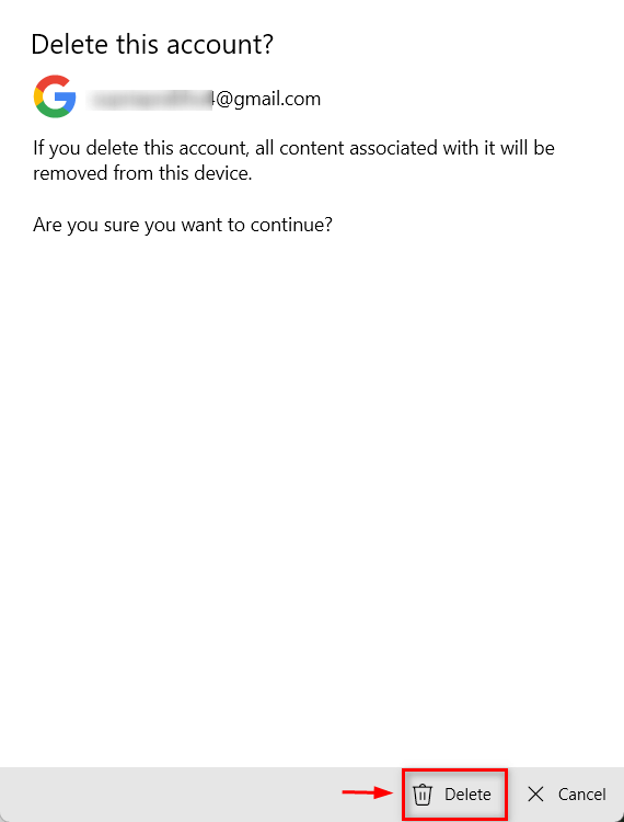 Win11如何刪除/注銷用戶的郵件帳戶?