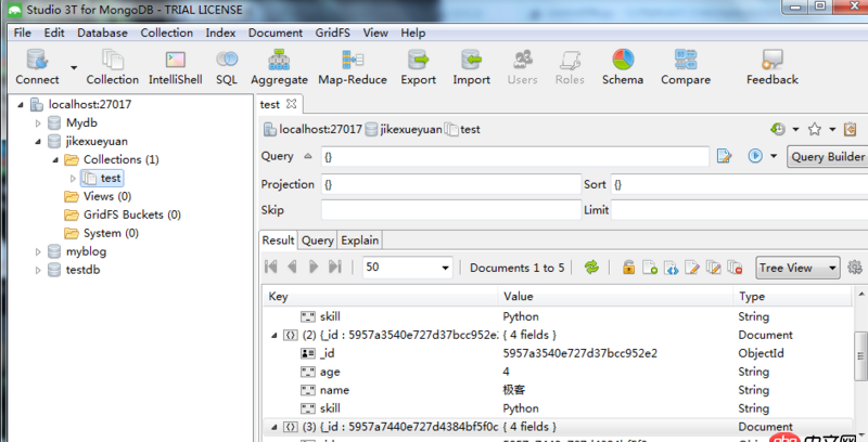 python3 通過向mongodb插入數(shù)據(jù)失敗（查看Mongovue，數(shù)據(jù)庫中沒有數(shù)據(jù)），但是程序運行卻沒有報錯