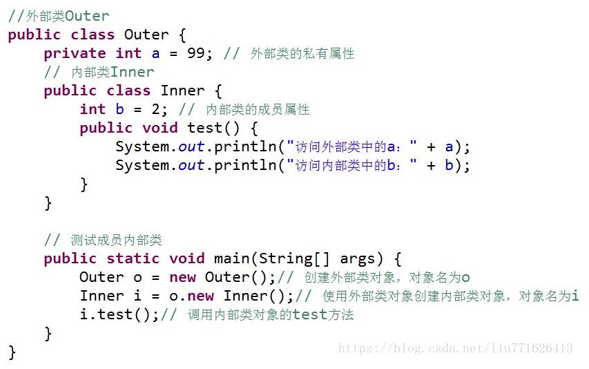 java中的內(nèi)部類內(nèi)部接口用法說明