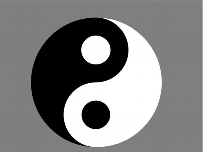 使用ppt制作出旋轉八卦太極圖動畫效果的具體操作方法