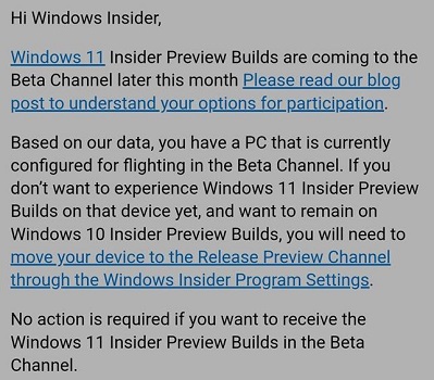 win11預(yù)覽版系統(tǒng)Beta 即將在七月底發(fā)布