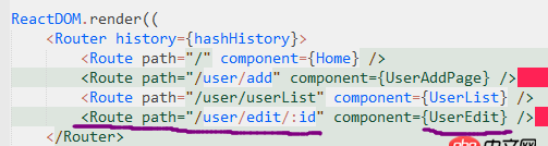 javascript - [多圖預(yù)警]reactjs點擊某表格編輯內(nèi)容，跳轉(zhuǎn)傳值this.context.router.params.id時id報錯未定義