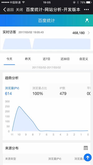 百度統計微信版好用嗎？ 百度統計微信版功能介紹