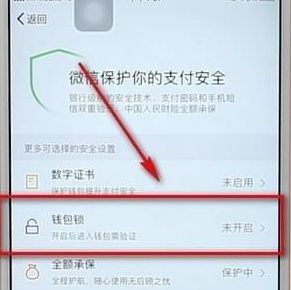 微信如何設(shè)置錢包鎖 具體操作步驟
