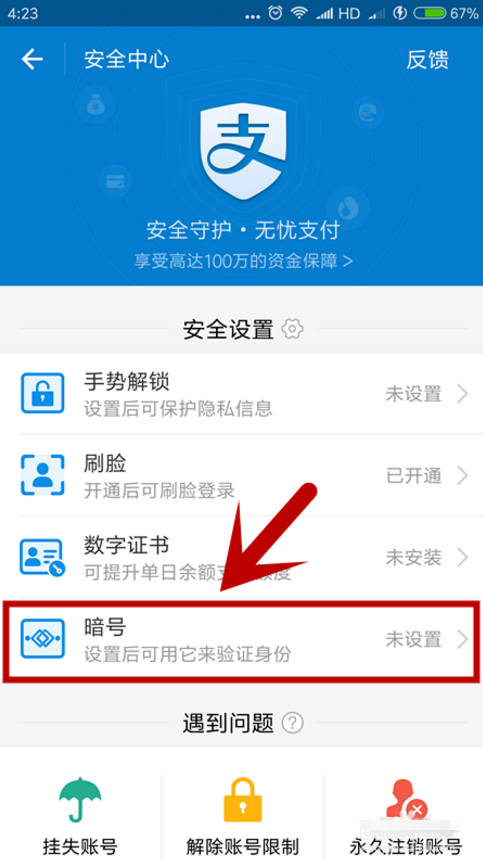 支付寶如何設(shè)置暗號_具體操作步驟