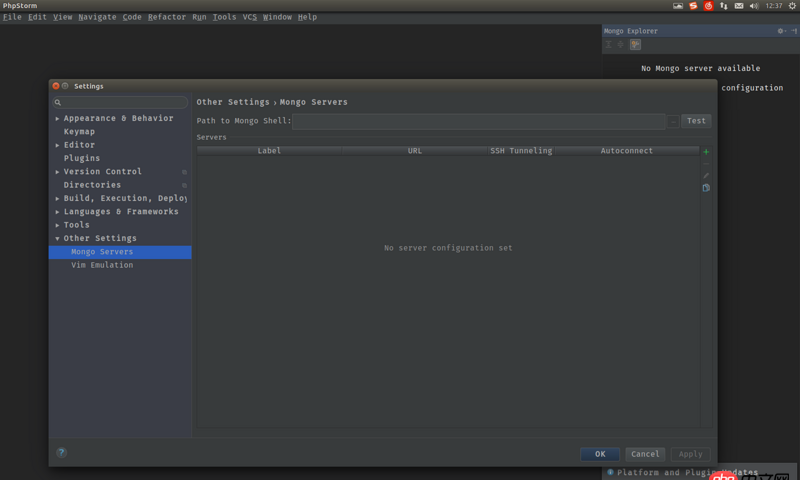 node.js - 如何在webstorm中啟動并連接mongodb數據庫呢？