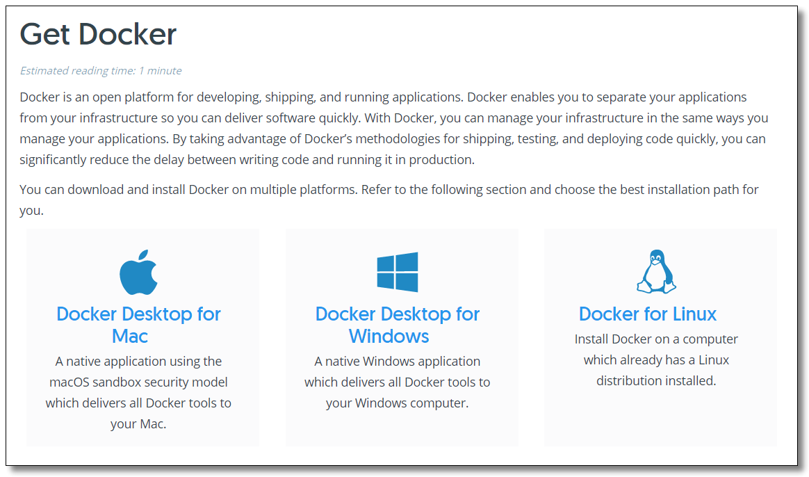 Docker 安裝及配置鏡像加速的實現(xiàn)
