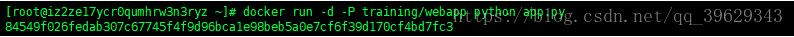 Docker 通過端口來連接一個(gè)容器的實(shí)現(xiàn)